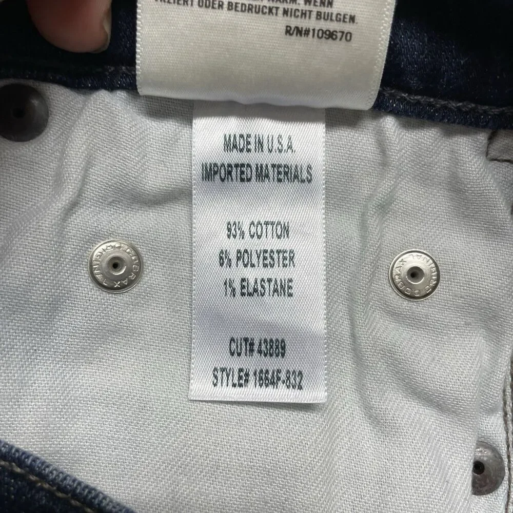 Citizens Of Humanity Cara High Rise Cigarette Ankle Women’s Sz 29 Stretch Jeans